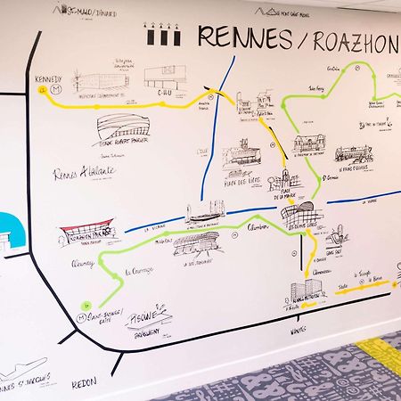 Ibis Budget Rennes Rte Lorient Екстер'єр фото